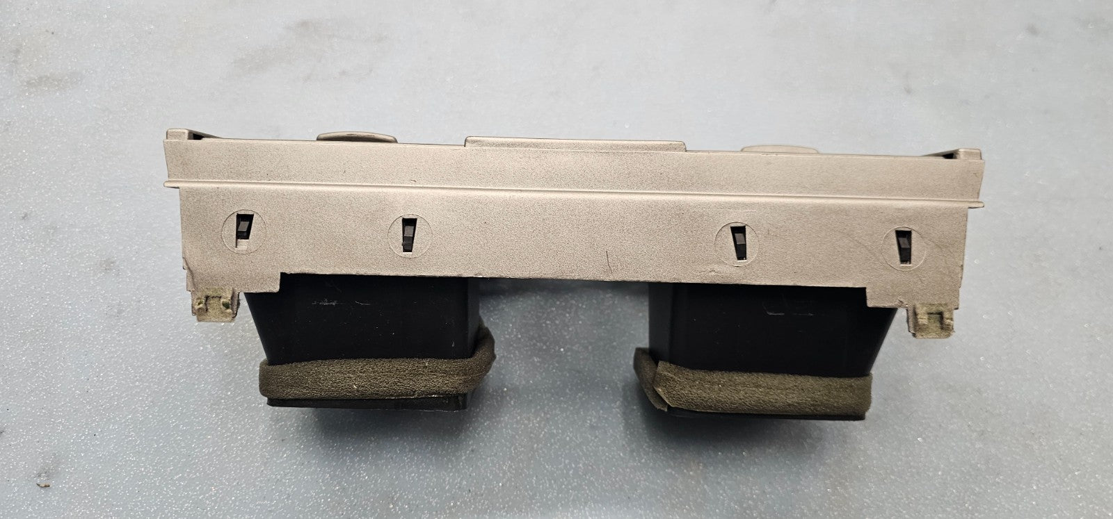 🔥07-09 LINCOLN MKZ DASH CLOCK DISPLAY ANALOG TIME HVAC A/C AIR VENT BEZEL Tan