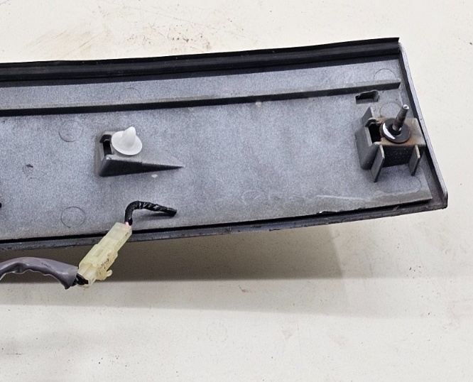 🔥2009-2013 SUBARU FORESTER REAR TAILGATE TRUNK MOLDING TRIM W/ BADGE GRAY OEM