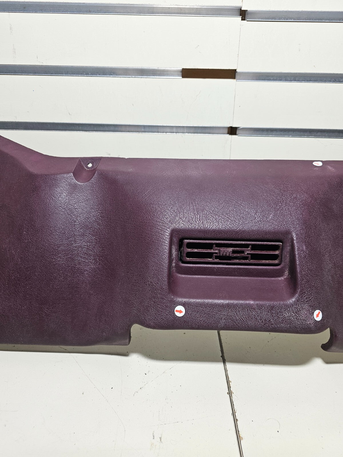 🔥95-99 CHEVY GMC TRUCK CK INSTRUMENT PANEL DASH KNEE BOLSTER PANEL RED OEM