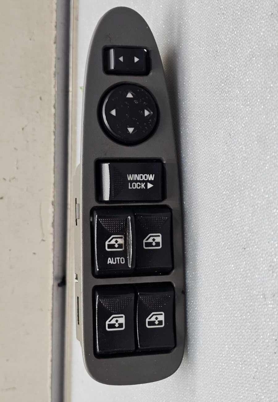 🔥02-07 Rendezvous Impala Left Driver Master Power Window Door Switch Lock Gray
