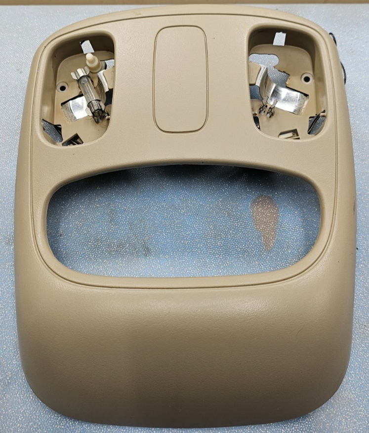 🔥02-05 Dodge RAM Overhead Console DOME Light Roof Storage Compartment TAN 05