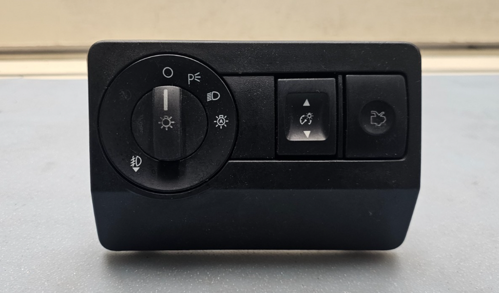 🔥10-12 FORD FUSION MILAN HEADLIGHT LAMP DIMMER CONTROL TOGGLE SWITCH ASSY BLACK