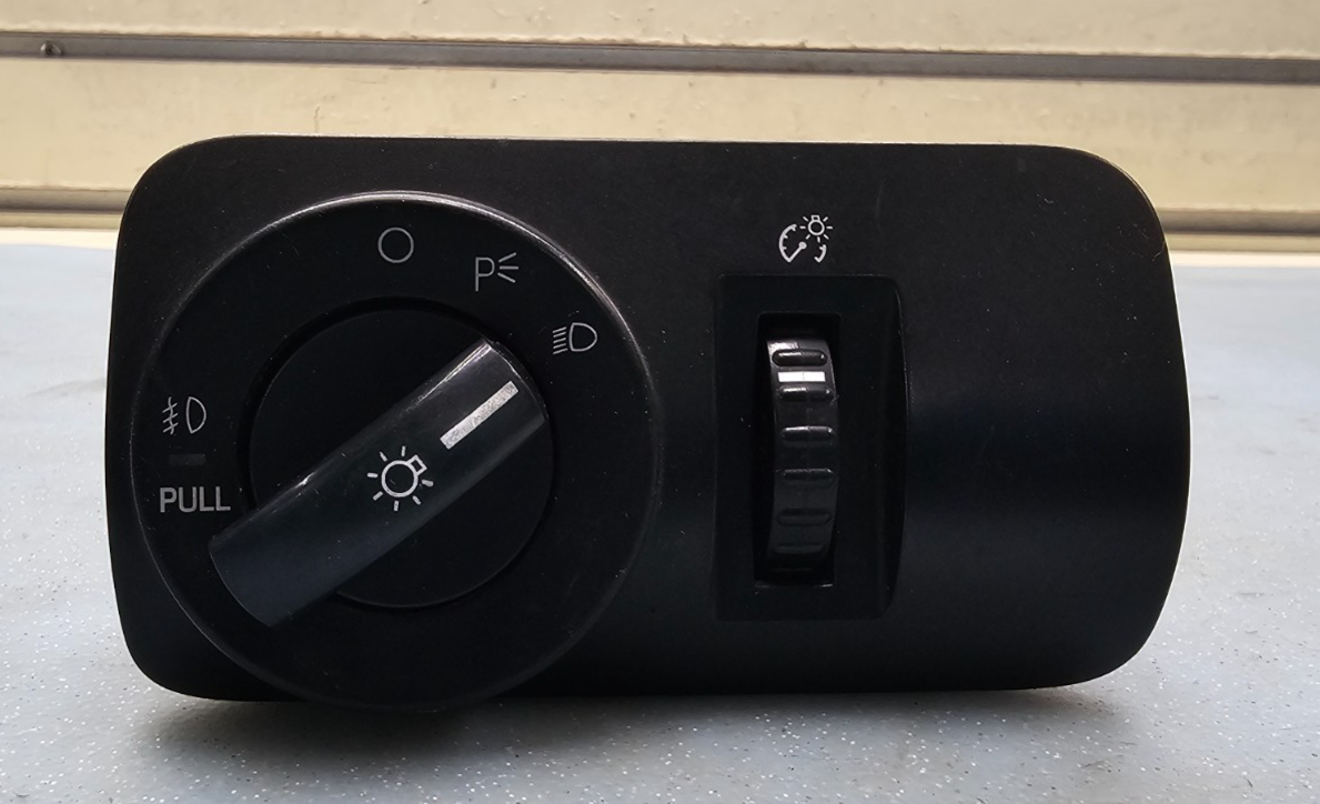 🔥05-09 Mustang Headlight Headlamp & Fog Head Light Lamp Switch Control black