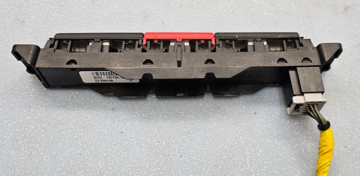 08-12 Land Rover LR2 Dashboard Hazard Light Door Lock Switch Control Panel Black