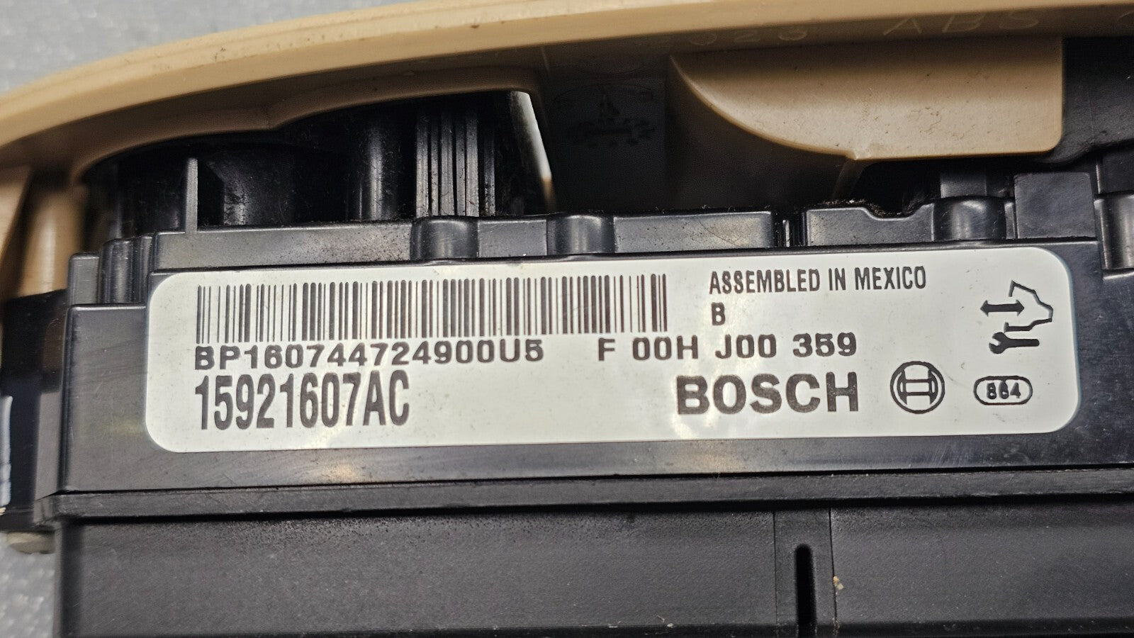 🔥06-11 Buick Lucerne Front Left Driver Master Power Door Window Switch Tan OEM
