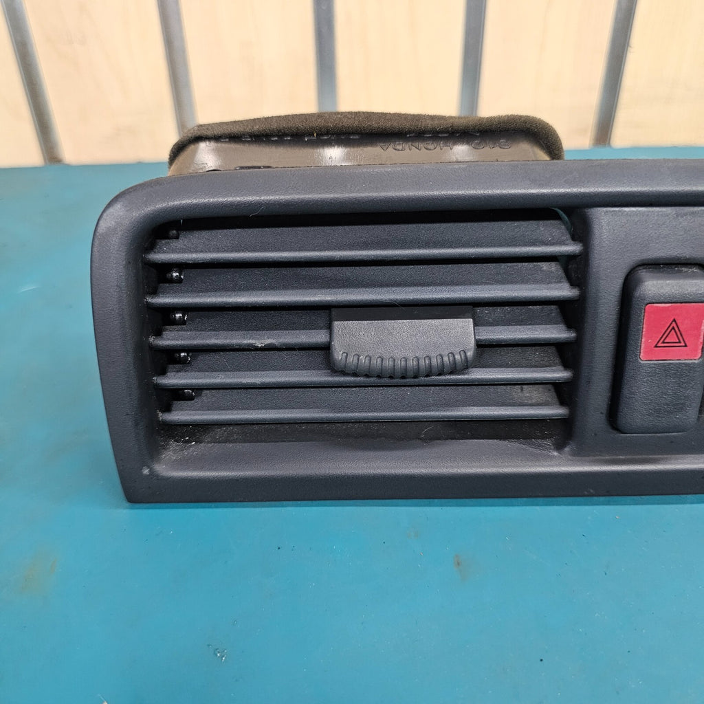 97-01 Honda CR-V Center Dash A/C Heater Air Vents w/Switch DARK GRAY V11