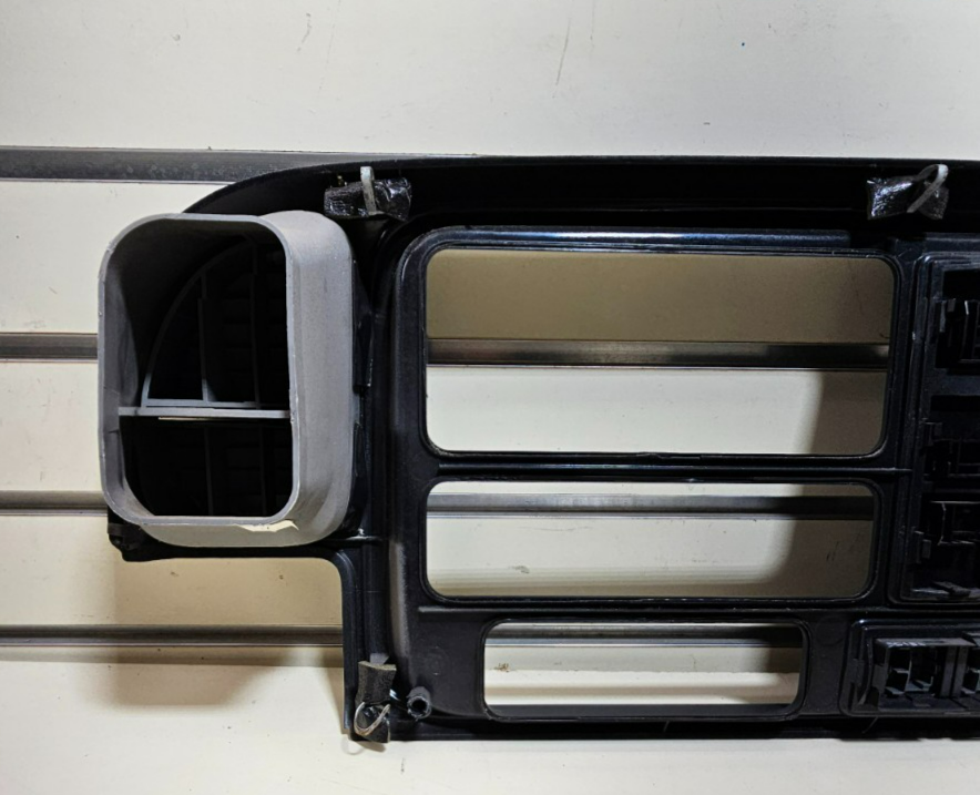 95-99 CHEVY GMC TRUCK CK Dash Instrument Cluster Speedometer Bezel Gray/Black C3