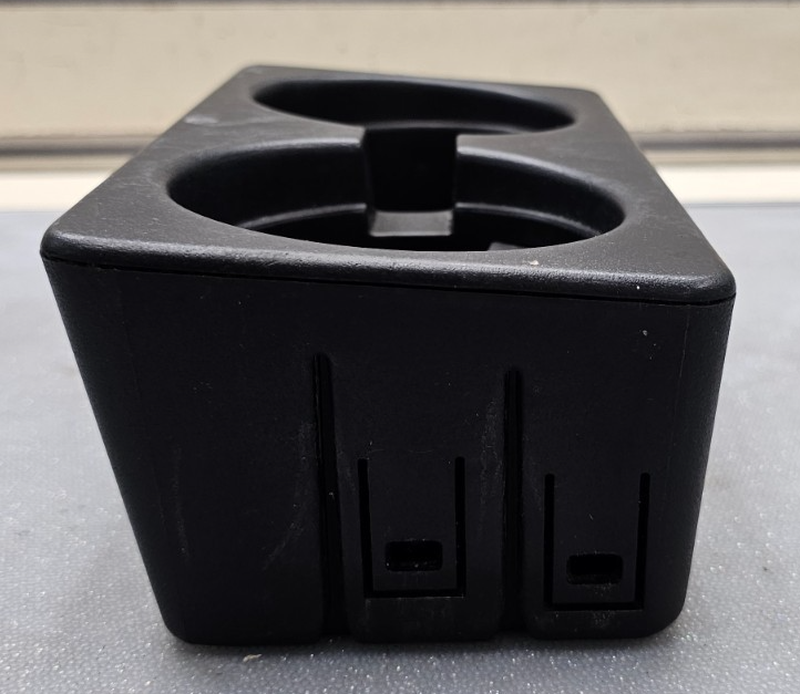 🔥07-13 SILVERADO SIERRA Center JUMP SEAT Armrest CUP Drink Holder BLACK CH40