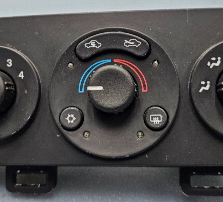 🔥04-07 Malibu Climate Control Dash AC A/C HVAC Heater Temperature Panel Black