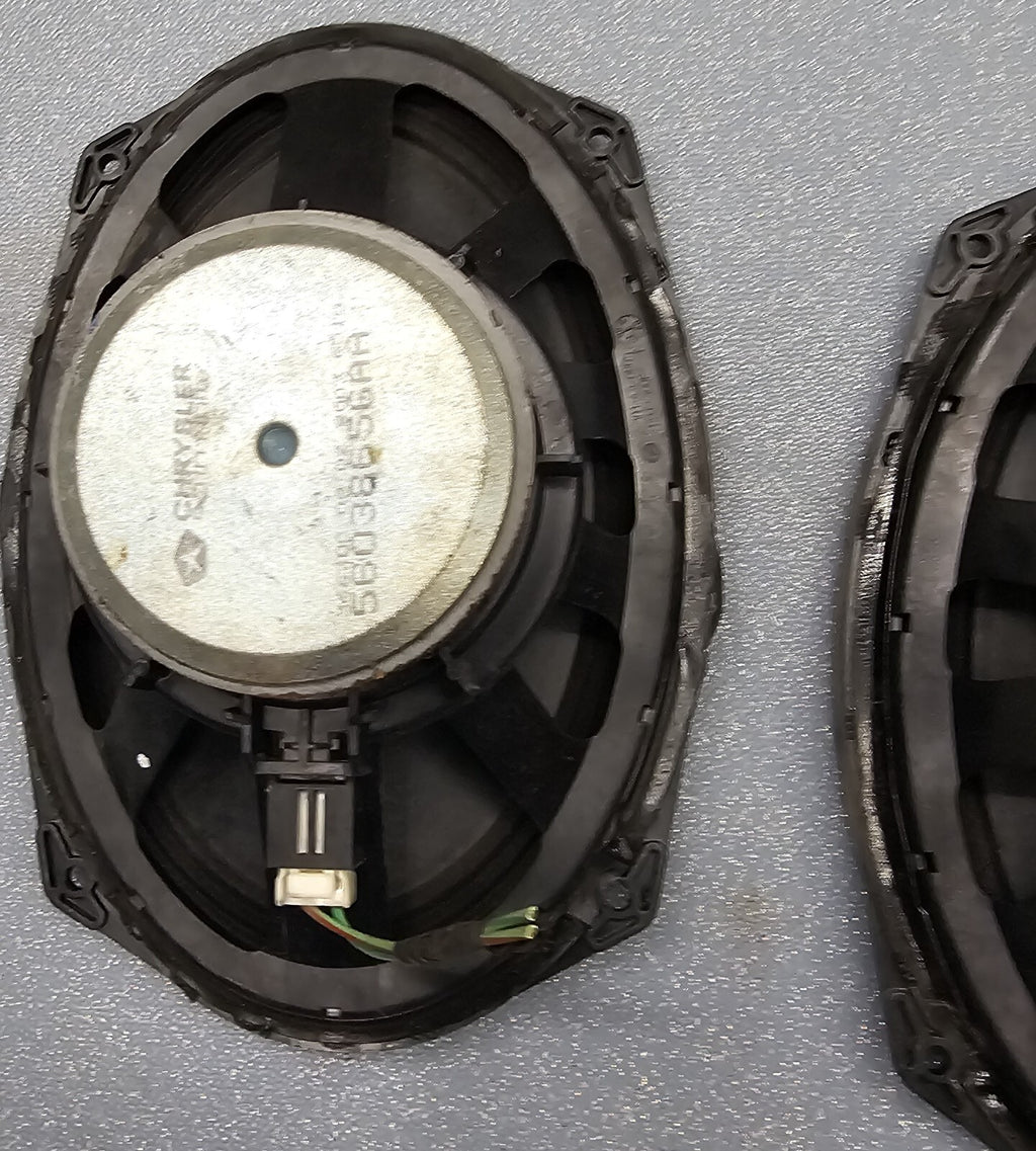 🔥1999-2004 Jeep Grand Cherokee WK 6x9 OEM Front Door Speaker Assembly Pair