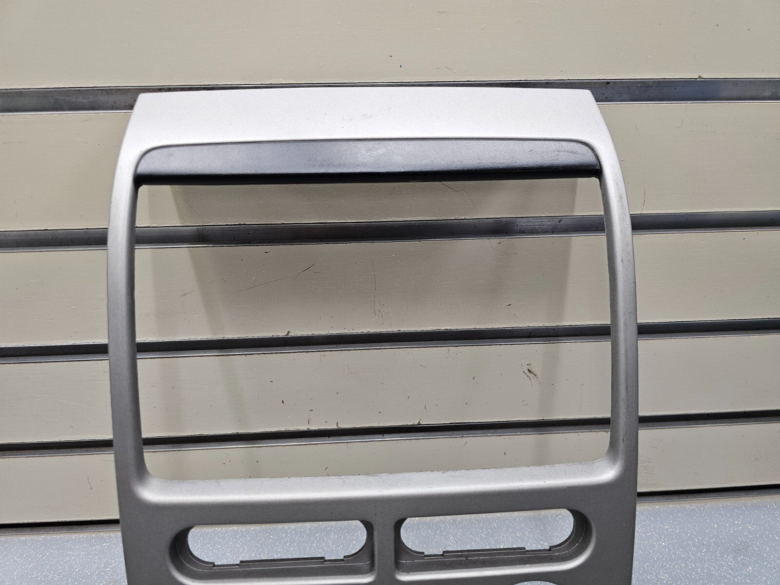 🔥07-10 Ford Edge Front Center Dash Bezel Radio Storage Climate Control SILVER