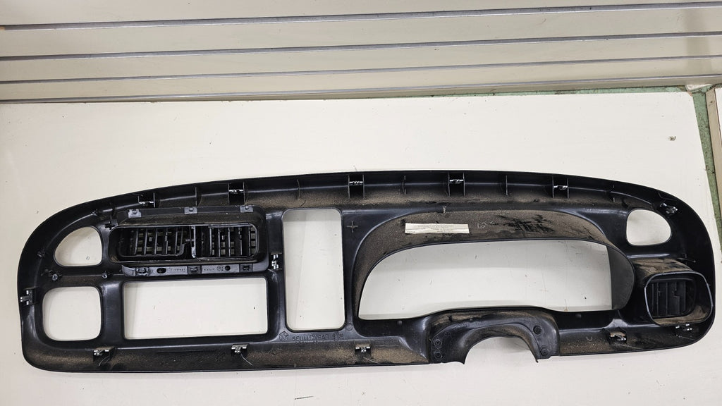 98-01 Dodge Ram 1500 2500 3500INSTRUMENT SURROUND COVER CAP CLUSTER BEZEL Black