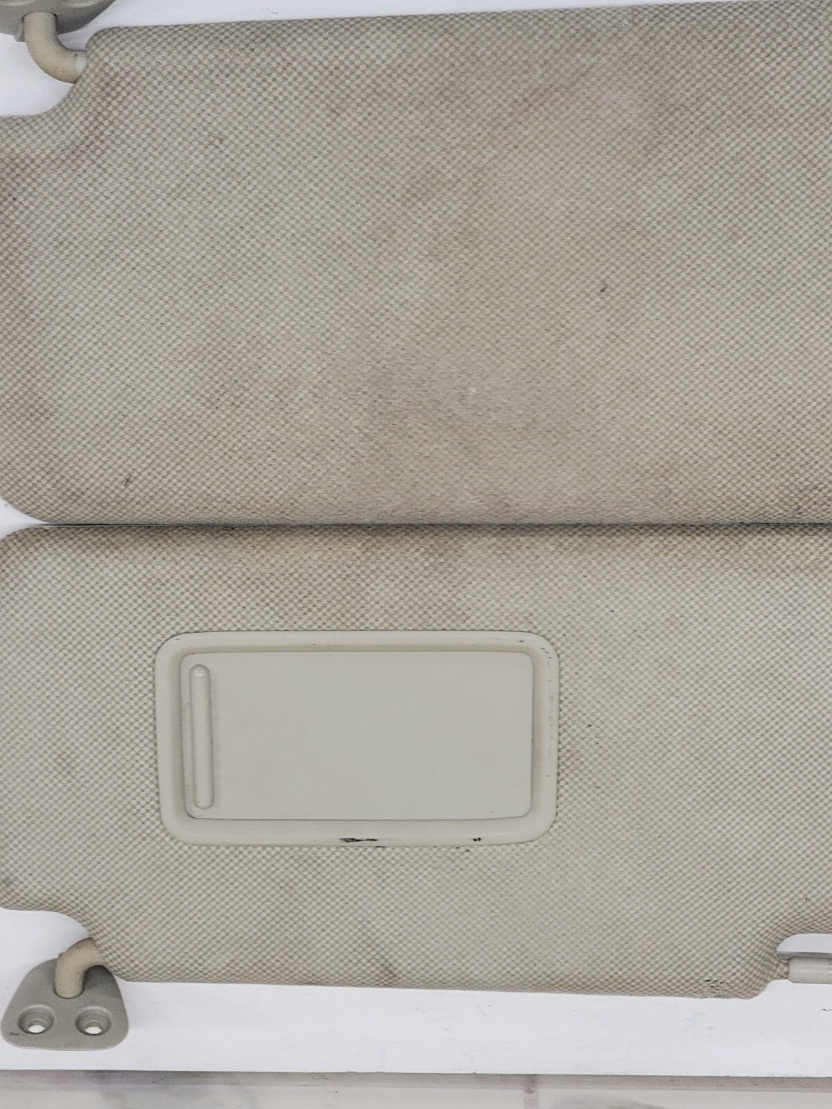 🔥2007-2012 Nissan Versa Sun Visor sunvisor  driver & passenger set LIGHT GRAY