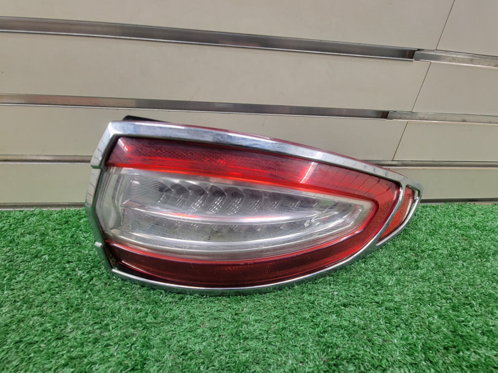 🔥2013-2016 Ford Fusion LEFT DRIVER  LED Tail Light Assembly Lamp Chrome OEM