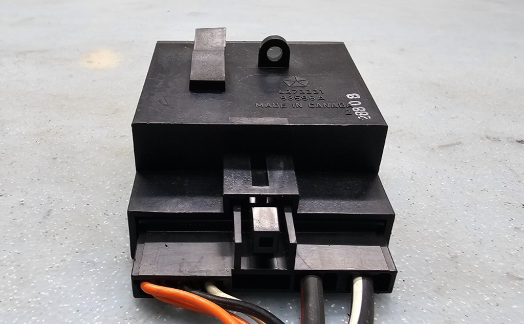 90-95 LeBaron Daytona Rear Defrost Switch Mopar OEM BLACK