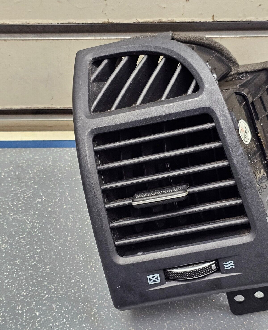 🔥07-12 HYUNDAI SANTA FE DASH LEFT DRIVER AC HEATER AIR VENT CONDITIONING BLACK