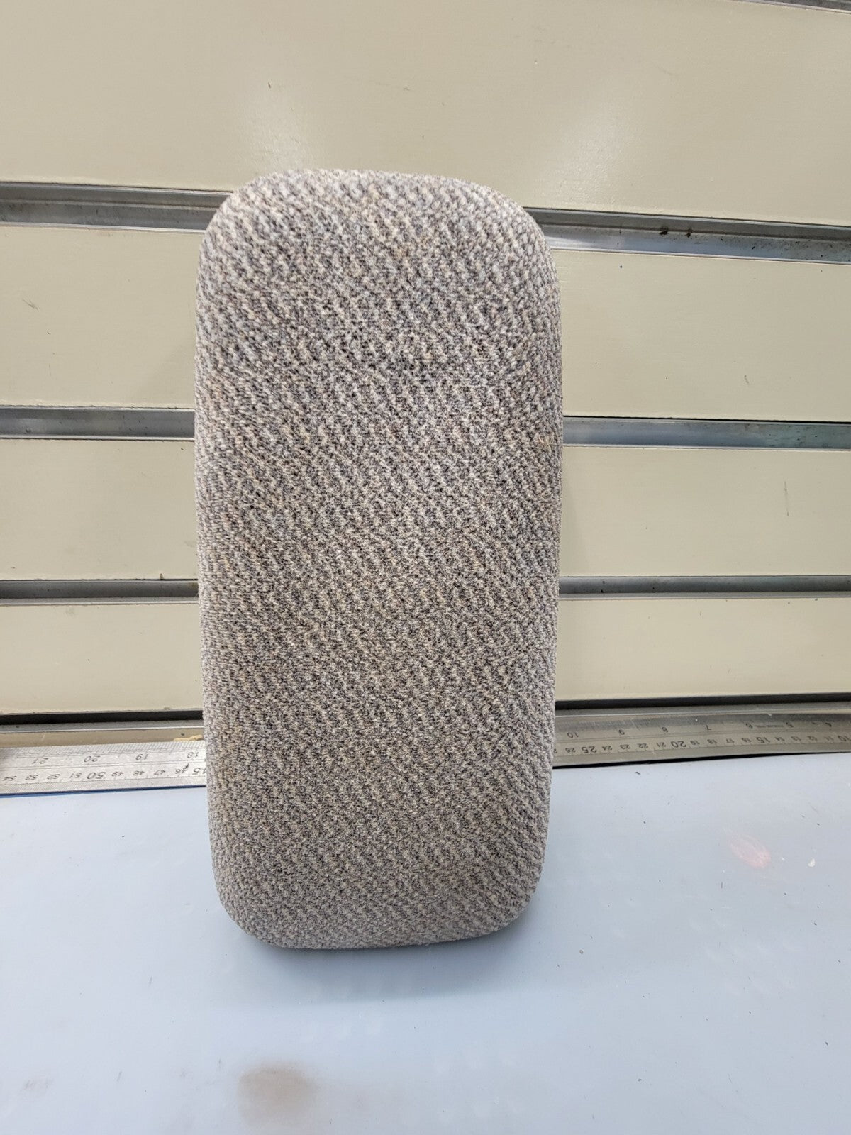 🔥96-00 Honda Civic Armrest Center Console Compartment Lid Gray Cloth