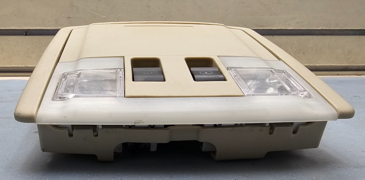 🔥07-14 Ford Edge Overhead Console Storage Compartment Dome Light Assembly TAN