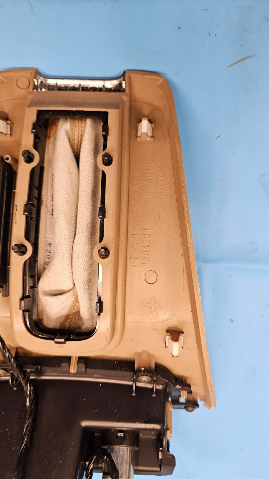 03 Civic EX sedan Shifter Boot with storage and lighter tan