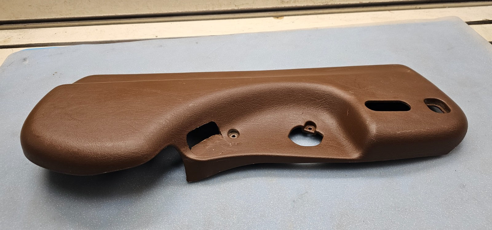🔥97-03 F150 King Ranch Left driver Seat Trim Cover Set Heated Power Brown