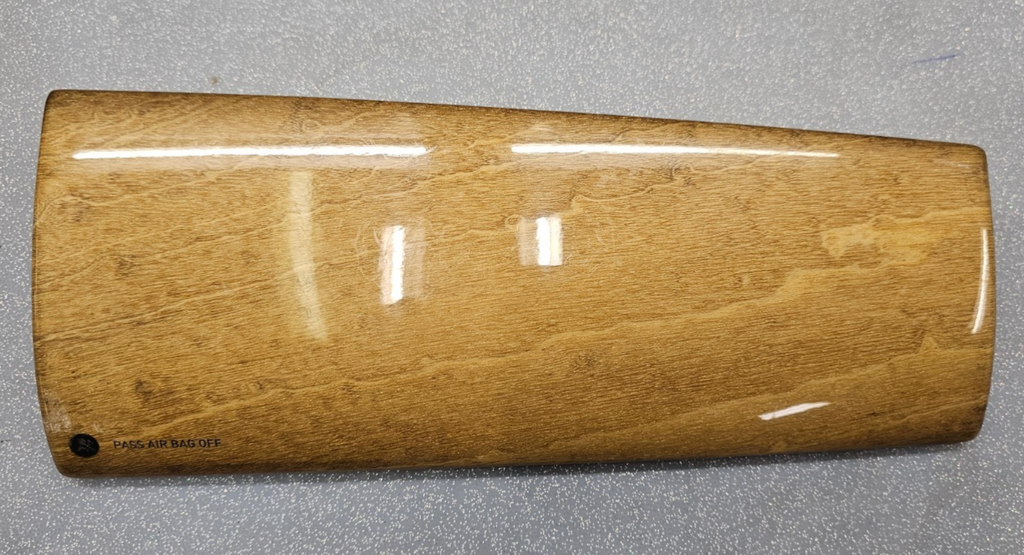 🔥02-08 Jaguar X-TYPE Dash Front Right Passenger Cover Instrument Panel Wood OEM