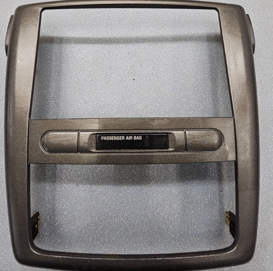 🔥05-10 CHEVY COBALT DASH CLIMATE CONTROL RADIO STEREO BEZEL TRIM PANEL SILVER