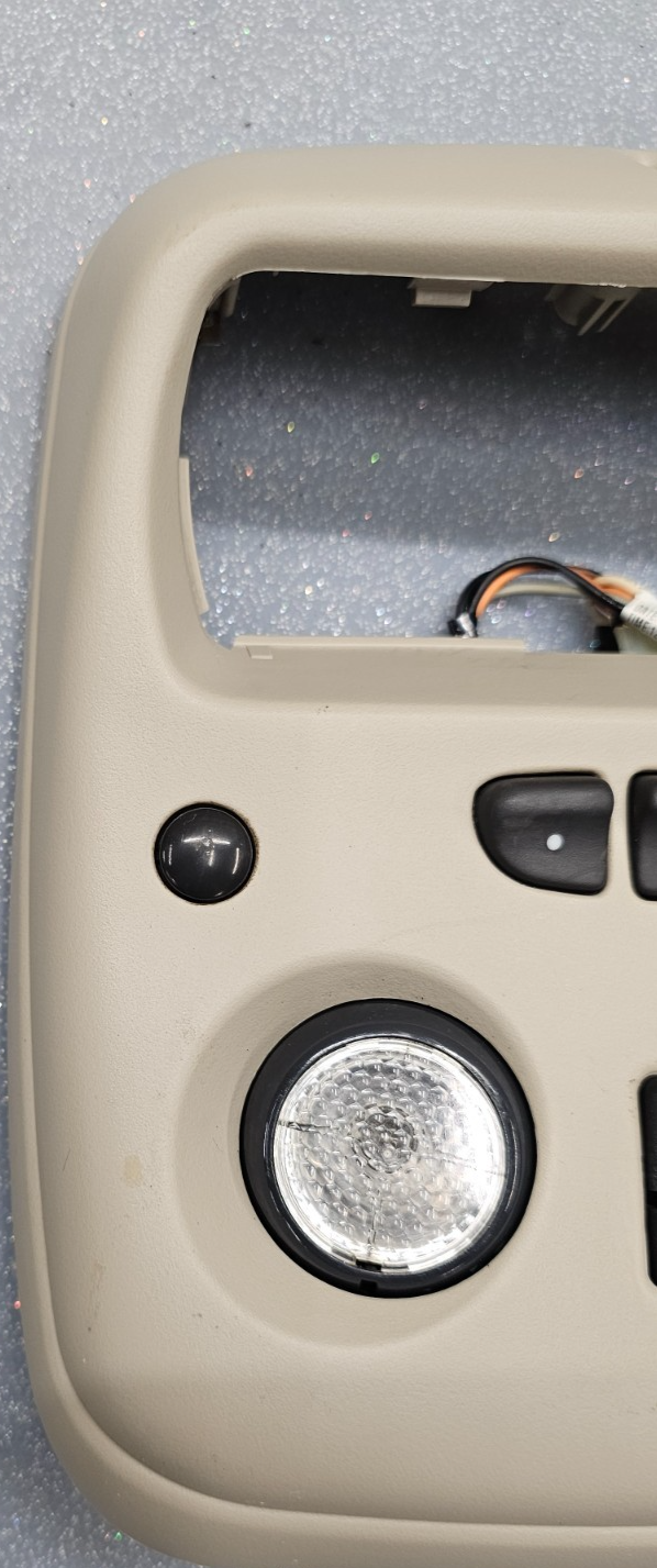 🔥03-06 YUKON ESCALADE SUBURBAN TAHOE OVERHEAD CONSOLE LIGHT SUNROOF SHALE TAN