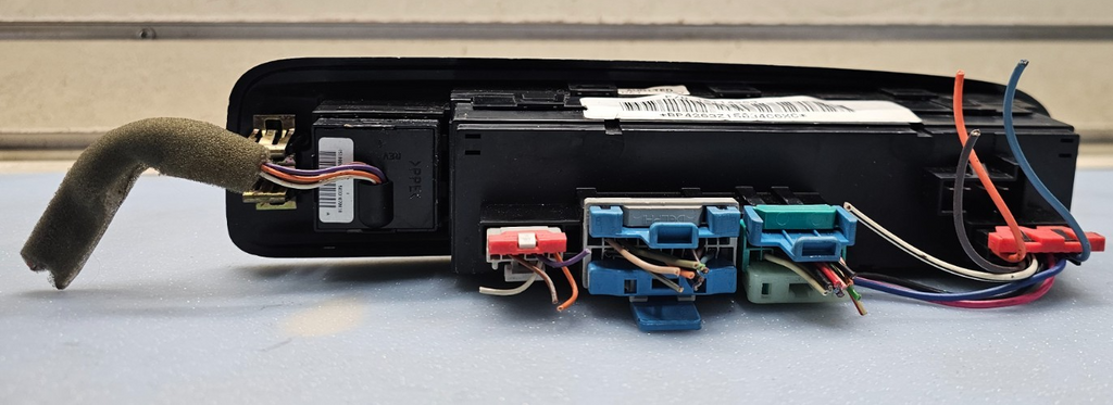 🔥02-05 GMC ENVOY Window Door Switch Front LEFT Master Driver Assembly BLACK OEM