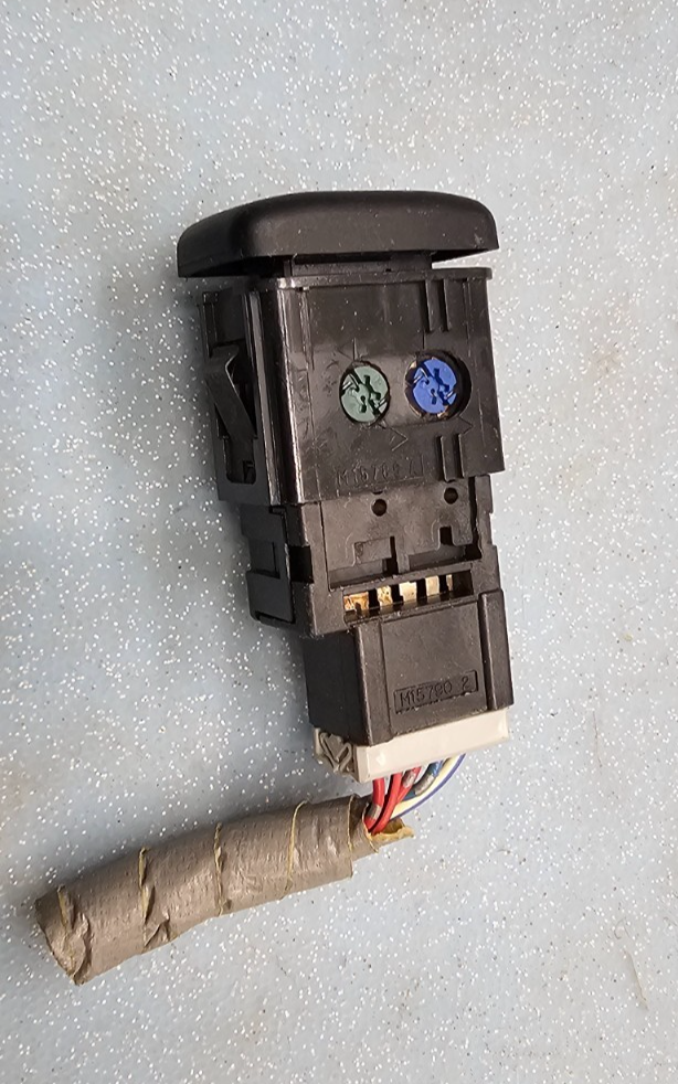 🔥01-06 Acura MDX  fog driving light switch BLACK