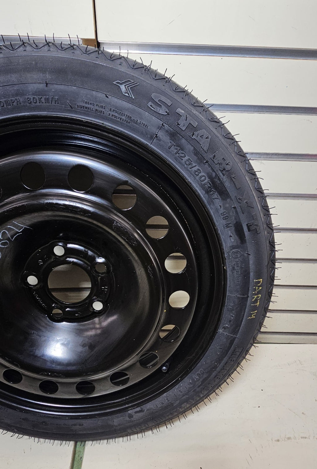 🔥13-16 DODGE DART 17" COMPACT SPARE TIRE RIM WHEEL Emergency Donut OEM
