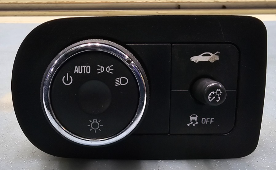 🔥06-12 CHEVROLET IMPALA DASH HEADLIGHT DIMMER TRUNK CONTROL SWITCH BLACK