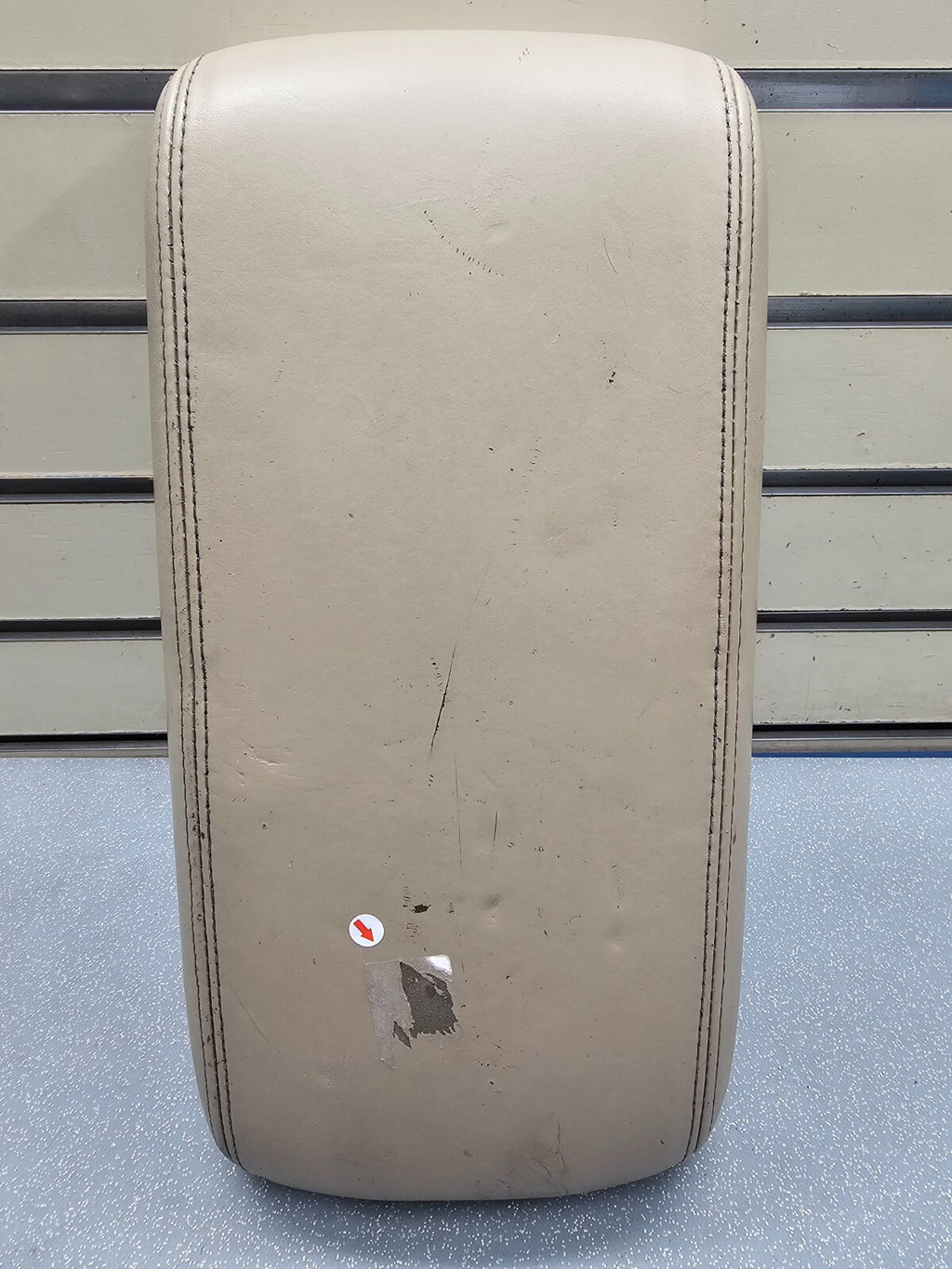 🔥97-01 Lexus ES300 Front Center Console Leather Armrest Lid Storage Bin Tan OEM