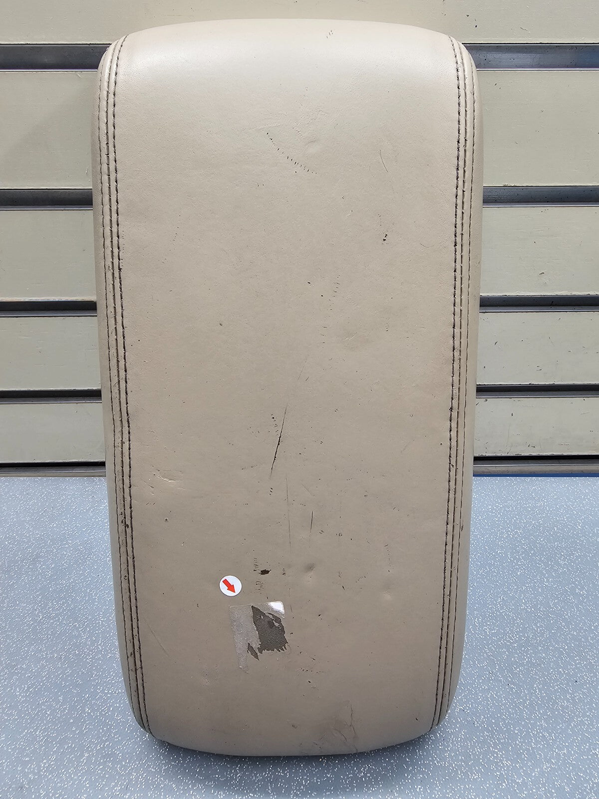 🔥97-01 Lexus ES300 Front Center Console Leather Armrest Lid Storage Bin Tan OEM