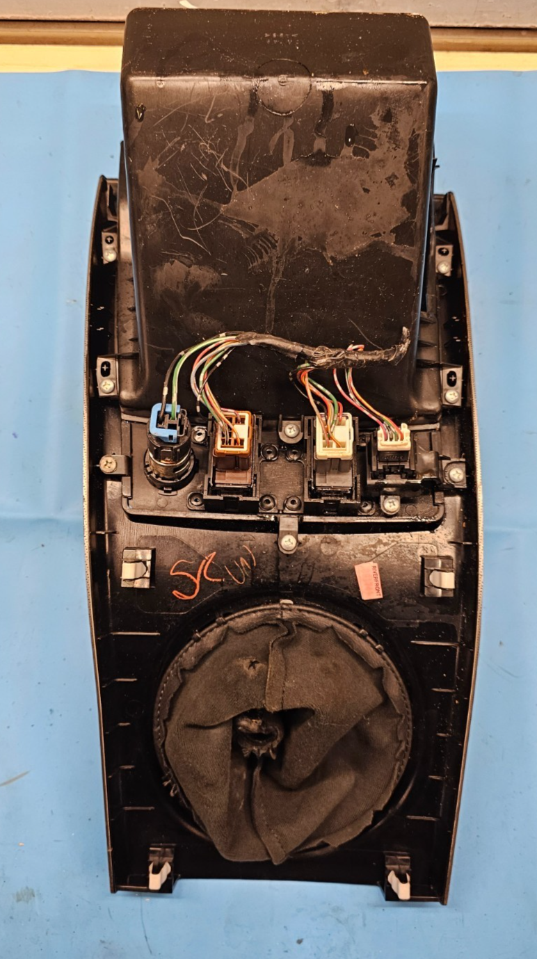 🔥04-06 Nissan Altima Center Console Automatic Gear Shifter Shift Bezel Silver