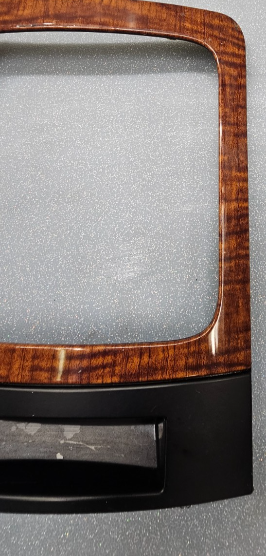 05-10 Grand Cherokee Commander Center Console Gear Shifter Indicator Bezel Wood