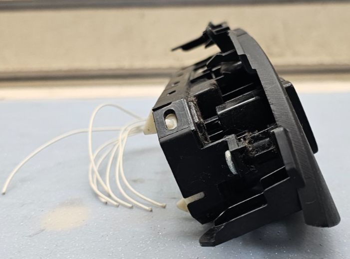 10-14 Camry Venza Left Driver Master Power Window Door Control Switch BLACK