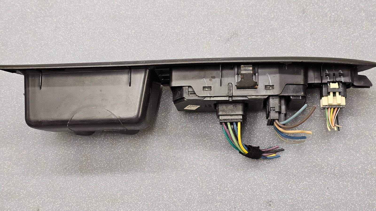 🔥09-16 CHEVY IMPALA LEFT DRIVER MASTER POWER DOOR WINDOW SWITCH BEZEL BLACK