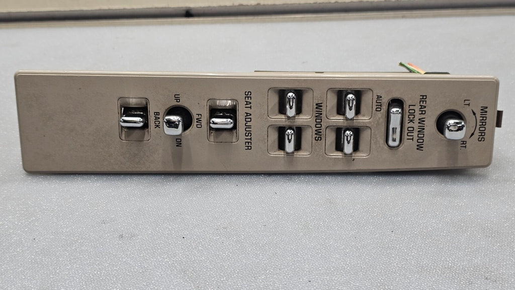 🔥94-96 Deville Door Left Driver Master Power Window Mirror Switch Tan OEM