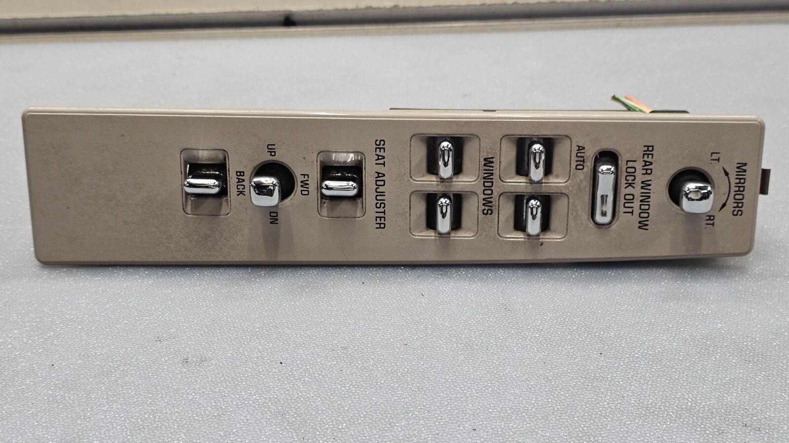 🔥94-96 Deville Door Left Driver Master Power Window Mirror Switch Tan OEM