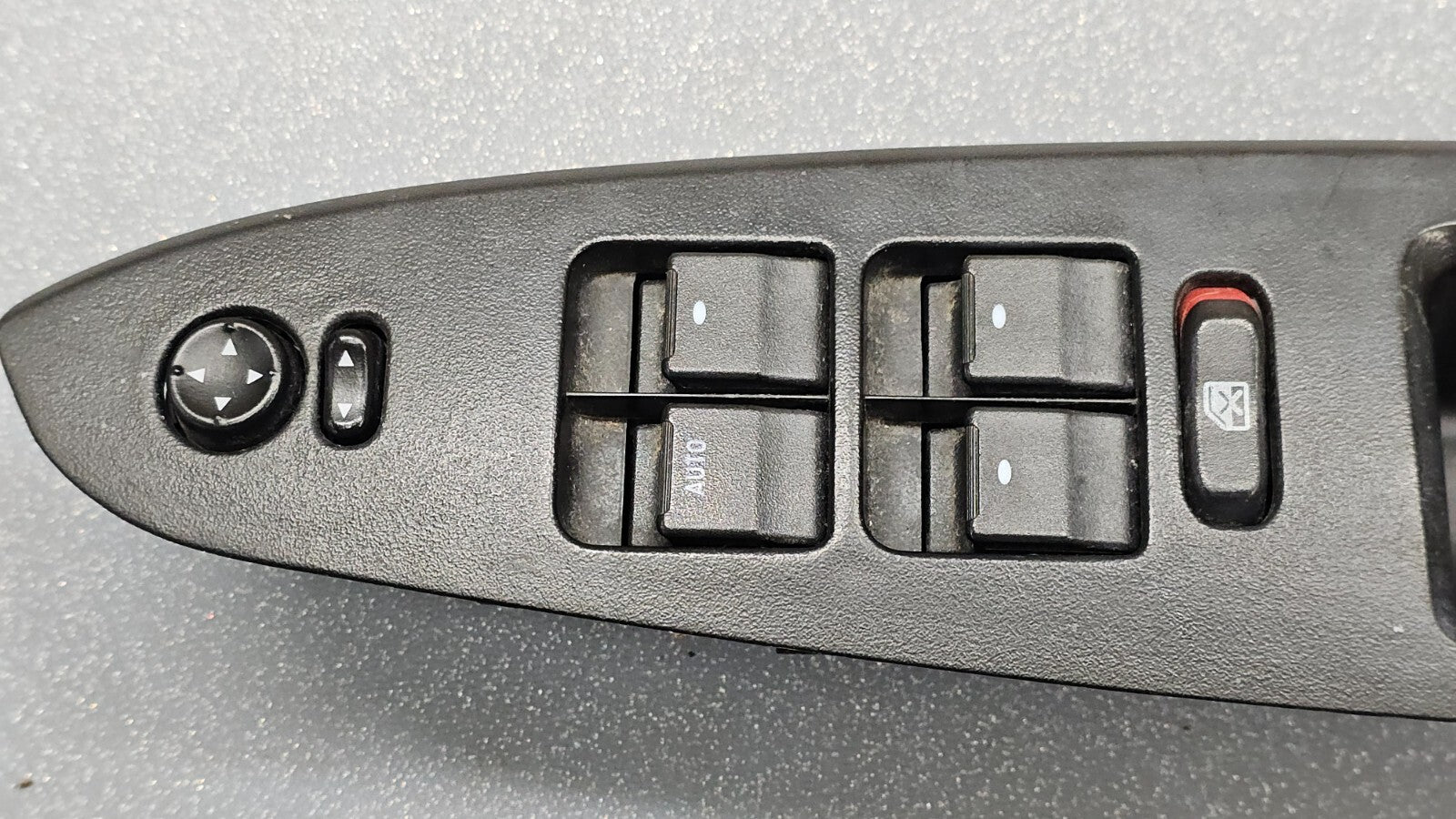 🔥06-08 CHEVY IMPALA LEFT DRIVER MASTER POWER WINDOW SWITCH BEZEL ASSEMBLY BLACK