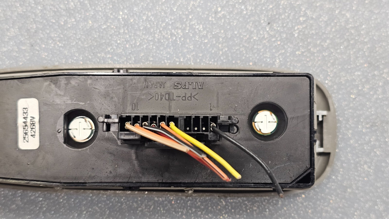 🔥00-05 Buick Lesabre Left Driver Master Power Window Switch Assembly Gray OEM
