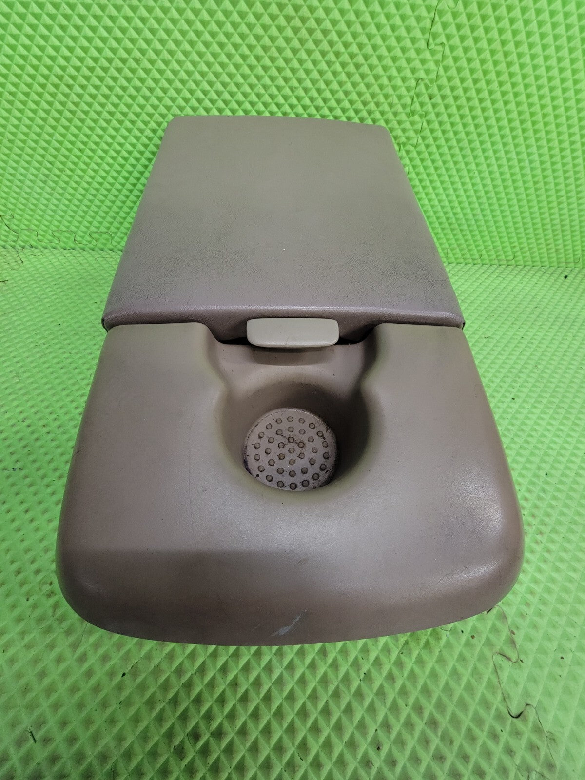 🔥97-03 Ford F-150 Center Console JUMP SEAT Armrest  1 Cup Holder DARK TAN JS6