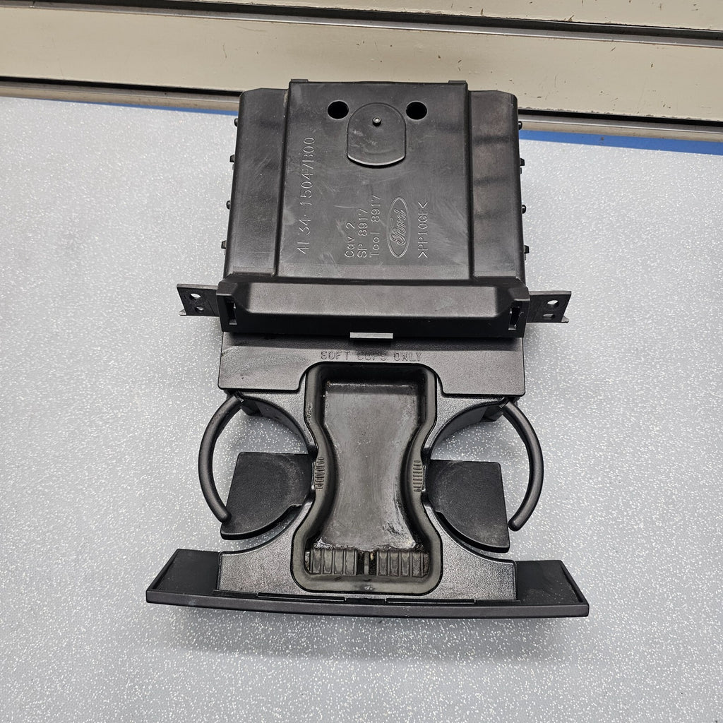 🔥04-08 Ford F-150 Cup Holder Pull Out Dash Center Drink Holder Black CH5