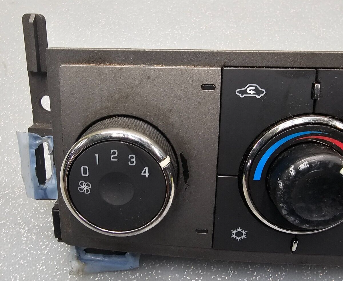 07-09 Saturn Aura Dash AC Heater  Temperature Climate Control Panel Conditioner