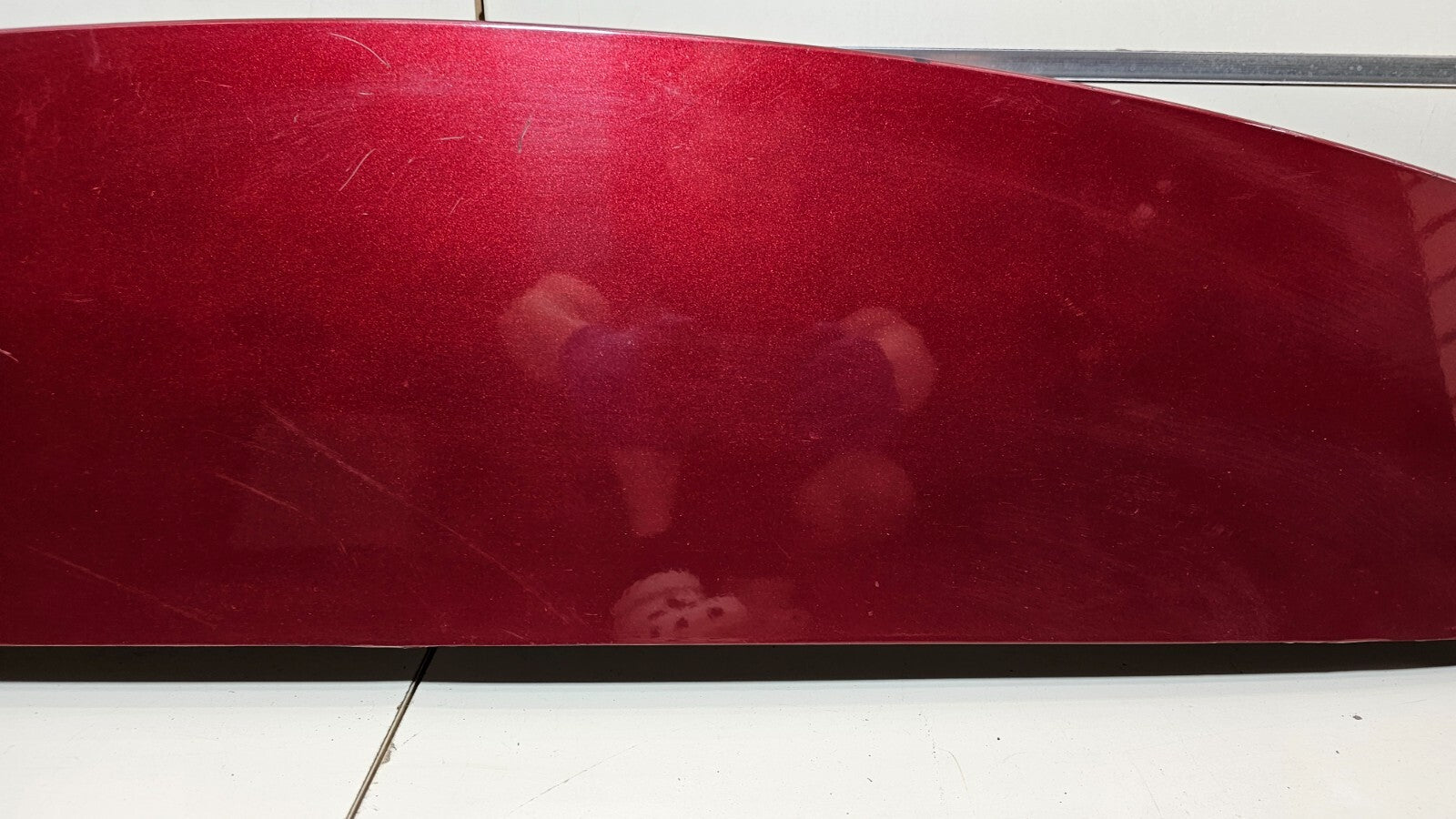 🔥11-17 Compass Upper Lift Tail Gate Hatch Spoiler Third Brake Light Wing Red