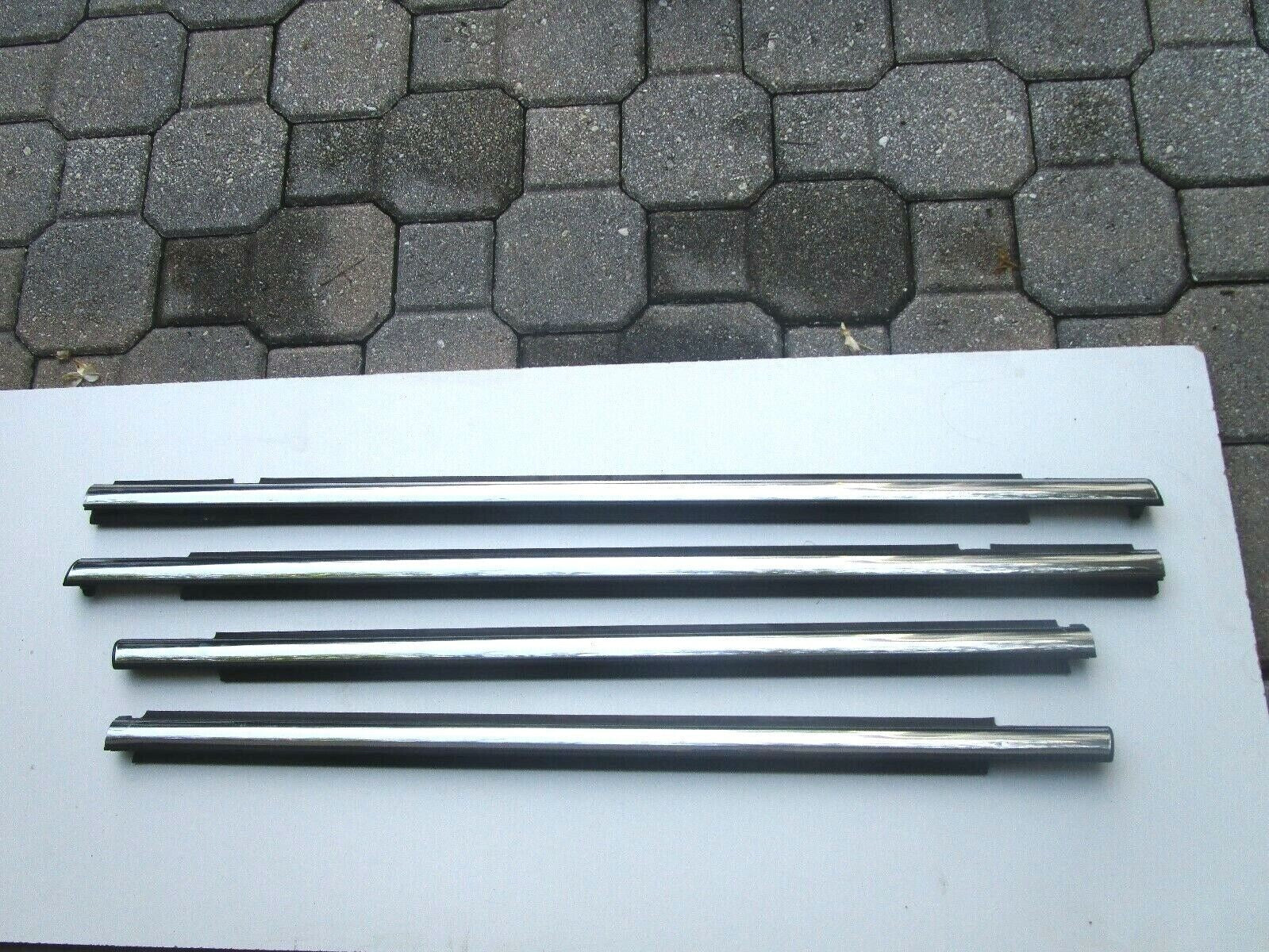 🔥1998-2011 Lincoln Town Car any edition Set Of 4 Window Chrome Molding Trim OEM