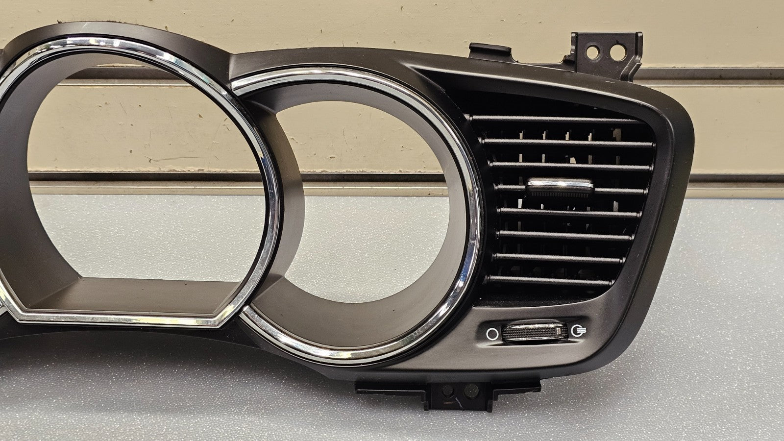 🔥11-13 Optima Dash Speedometer Tachometer Instrument Cluster Bezel Silver/Black