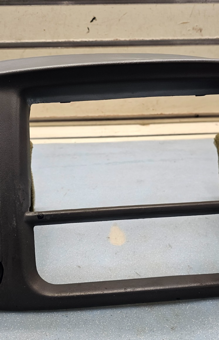 🔥97-03 Ford F-150 Dash Radio Stereo Climate BEZEL Trim Panel Line DK GRAY B1