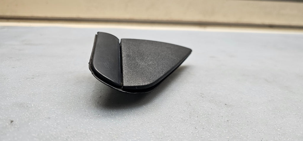 🔥07-14 EDGE RIGHT Fender UPPER BOLT Trim Molding Mirror Cover TRIANGLE BLACK