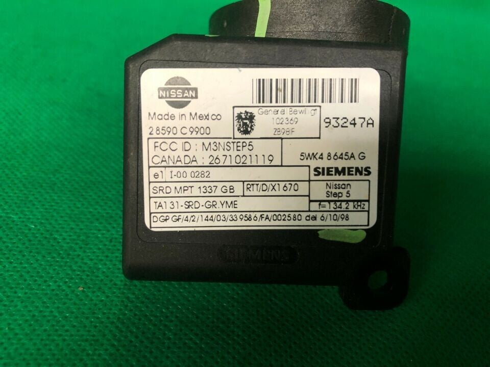 🔥00-05 Nissan Pathfinder Altima Ignition Switch Immobilizer Module Transponder